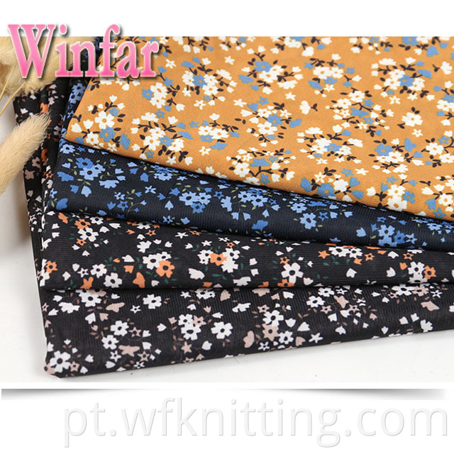 Polyester DTY Knitting Fabric